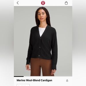 Lululemon Merino Wool-Blend Cardigan